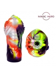Яркий фантазийный мастурбатор - Bior toys - в Петрозаводске купить с доставкой