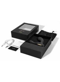 Чёрный перезаряжаемый стимулятор простаты Bruno Black - Lelo - в Петрозаводске купить с доставкой