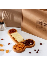 Деревянное блюдо для подачи в форме члена (32,5 х 20 х 1,7 см) - Сима-Ленд - купить с доставкой в Петрозаводске