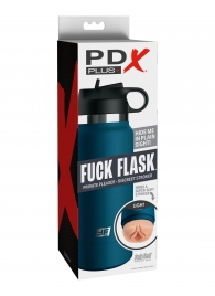 Мастурбатор-вагина в синей колбе F*ck Flask - Pipedream - в Петрозаводске купить с доставкой