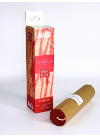 Низкотемпературная свеча для тактильной практики Wax Play To Blaze - Lola Games - купить с доставкой в Петрозаводске