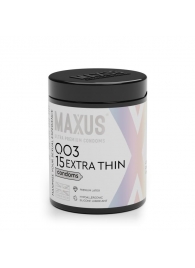Экстремально тонкие презервативы MAXUS 003 Extra Thin - 15 шт. - Maxus - купить с доставкой в Петрозаводске