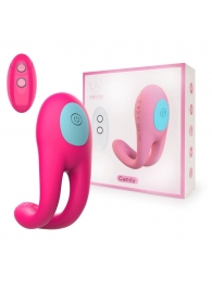 Розовое виброкольцо с пультом ДУ - I-MOON - в Петрозаводске купить с доставкой