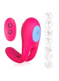 Розовое виброкольцо с пультом ДУ - I-MOON - в Петрозаводске купить с доставкой