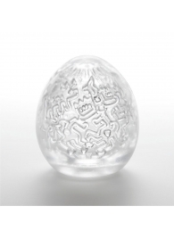 Мастурбатор-яйцо Keith Haring EGG PARTY - Tenga - в Петрозаводске купить с доставкой