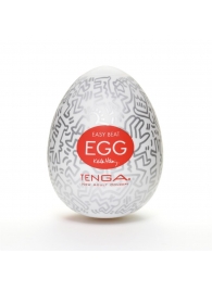 Мастурбатор-яйцо Keith Haring EGG PARTY - Tenga - в Петрозаводске купить с доставкой