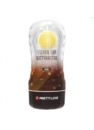 Прозрачный текстурированный мастурбатор Vacuum Cup Masturbator Stellar - Baile - в Петрозаводске купить с доставкой