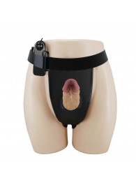 Полый вибрострапон на регулируемых трусиках Draven - 17,5 см. - Baile - купить с доставкой в Петрозаводске