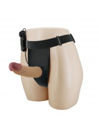 Полый вибрострапон на регулируемых трусиках Draven - 17,5 см. - Baile - купить с доставкой в Петрозаводске