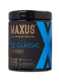 Классические презервативы MAXUS Classic - 12 шт. - Maxus - купить с доставкой в Петрозаводске