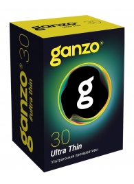 Супертонкие презервативы Ganzo Ultra thin - 30 шт. - Ganzo - купить с доставкой в Петрозаводске