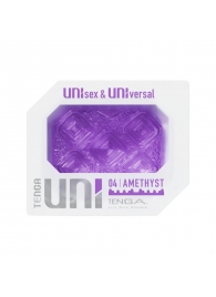 Фиолетовый мастурбатор-стимулятор Tenga Uni Amethyst - Tenga - в Петрозаводске купить с доставкой
