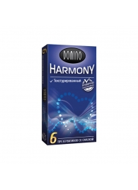 Текстурированные презервативы Domino Harmony - 6 шт. - Domino - купить с доставкой в Петрозаводске