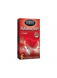 Гладкие презервативы Domino Harmony - 6 шт. - Domino - купить с доставкой в Петрозаводске