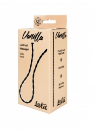 Черный уретральный массажер Glide Small - 30 см. - Lola Games - купить с доставкой в Петрозаводске