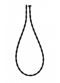 Черный уретральный массажер Glide Small - 30 см. - Lola Games - купить с доставкой в Петрозаводске