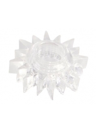 Прозрачное гелевое эрекционное кольцо-солнце - Toyfa Basic - в Петрозаводске купить с доставкой