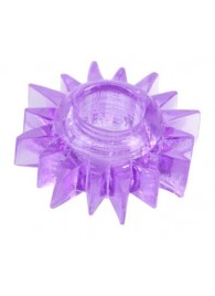 Фиолетовое эрекционное кольцо - Toyfa Basic - в Петрозаводске купить с доставкой