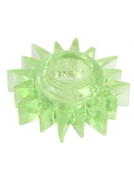 Зеленое эрекционное кольцо-солнце - Toyfa Basic - в Петрозаводске купить с доставкой