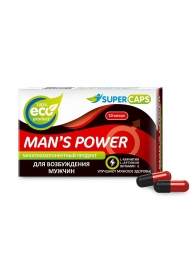Возбуждающее средство Man’s power - 10 капсул (+1 в подарок) - SuperCaps - купить с доставкой в Петрозаводске