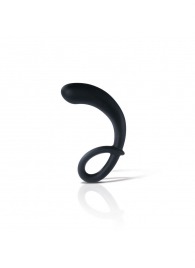Черный массажер простаты Curving Curt - 13 см. - MyStim - купить с доставкой в Петрозаводске