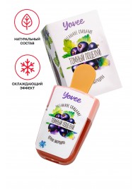 Охлаждающий бальзам для губ «Томный поцелуй» с ароматом черной смородины - 5 мл. - ToyFa - купить с доставкой в Петрозаводске