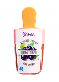 Охлаждающий бальзам для губ «Томный поцелуй» с ароматом черной смородины - 5 мл. - ToyFa - купить с доставкой в Петрозаводске