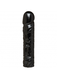 Насадка-фаллоимитатор Vac-U-Lock CodeBlack 8 Inch Classic Dong - 19,3 см. - Doc Johnson - купить с доставкой в Петрозаводске