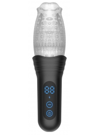 Автоматический мастурбатор Oral Sex Masturbator с функциями ротации, вибрации и фрикций - Secwell - в Петрозаводске купить с доставкой