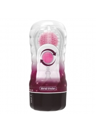 Прозрачный текстурированный мастурбатор Vacuum Cup Masturbator Black Hole - Baile - в Петрозаводске купить с доставкой