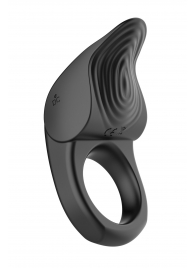 Черное эрекционное виброкольцо Vibro Lust Ring - MALESATION - в Петрозаводске купить с доставкой