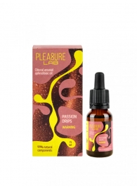 Капли с согревающим эффектом Passion Drips Warming - 15 мл. - Pleasure Lab - купить с доставкой в Петрозаводске