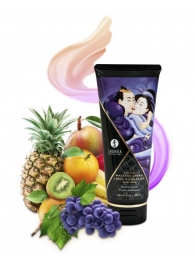 Массажный крем для тела с ароматом экзотических фруктов Exotic fruits - 200 мл. - Shunga - купить с доставкой в Петрозаводске