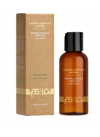 Натуральная массажная смазка Natural Lubricant Orange Blossom - 100 мл. - YESforLOV - купить с доставкой в Петрозаводске