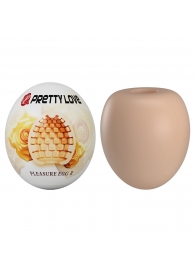 Бежевый мастурбатор-яйцо Pleasure Egg II - Baile - в Петрозаводске купить с доставкой