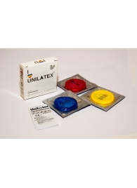 Разноцветные ароматизированные презервативы Unilatex Multifruits - 3 шт. - Unilatex - купить с доставкой в Петрозаводске