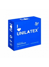 Классические презервативы Unilatex Natural Plain - 3 шт. - Unilatex - купить с доставкой в Петрозаводске