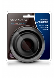 Черный уплотнитель на вакуумную помпу Replacement Pump Sleeve - Blush Novelties - в Петрозаводске купить с доставкой