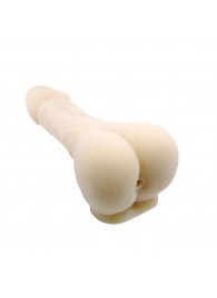 Мастурбатор-насадка Bigger Man - 21,5 см. - Baile - в Петрозаводске купить с доставкой