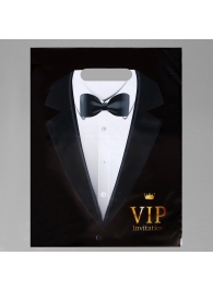 Пакет «Смокинг VIP» полиэтиленовый с вырубной ручкой (30х40 см) - UPAK LAND - купить с доставкой в Петрозаводске