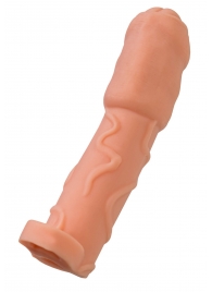 Телесная удлиняющая насадка - 16 см. - ToyFa - в Петрозаводске купить с доставкой