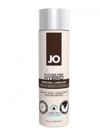 Водно-масляный лубрикант с охлаждающим эффектом JO Silicon free Hybrid Lubricant COOLING - 120 мл. - System JO - купить с доставкой в Петрозаводске