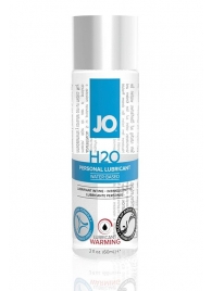 Возбуждающий лубрикант на водной основе JO Personal Lubricant H2O Warming - 60 мл. - System JO - купить с доставкой в Петрозаводске