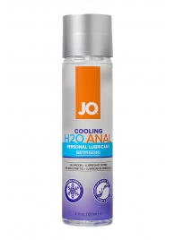 Анальный охлаждающий и обезболивающий лубрикант на водной основе JO Anal H2O COOLING - 120 мл. - System JO - купить с доставкой в Петрозаводске