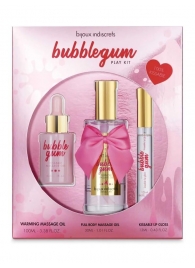 Набор средств для массажа и ласк Bubblegum Play Kit - Bijoux Indiscrets - купить с доставкой в Петрозаводске