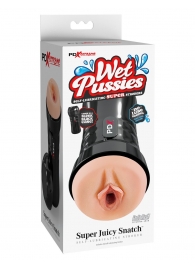 Мастурбатор-вагина в колбе Super Juicy Snatch - Pipedream - в Петрозаводске купить с доставкой