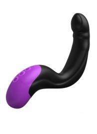 Черно-фиолетовый вибромассажёр простаты Hyper-Pulse P-Spot Massager - Pipedream - в Петрозаводске купить с доставкой