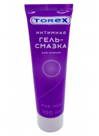 Гель-смазка на водной основе For Men - 100 мл. - Torex - купить с доставкой в Петрозаводске