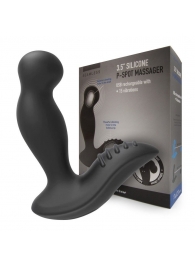 Черный вибромассажер простаты 3,5’’ P-spot Massager - 12,5 см. - Erokay - в Петрозаводске купить с доставкой
