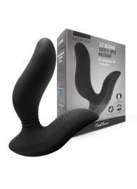Черный вибромассажер простаты 3,5’’ Curve P-spot Massager - 12 см. - Erokay - в Петрозаводске купить с доставкой